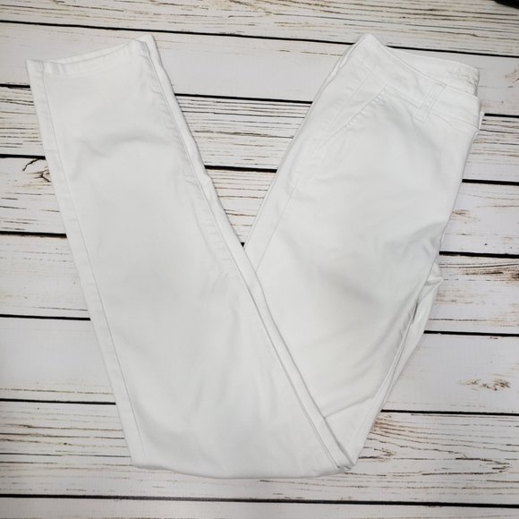 American Eagle Outfitters Pants - NWOT Womens AE Super Stretch Skinny Pants WHITE 4L